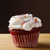 Red Velvet cupcake - 6 Pcs by Coffee Planet Bakery
