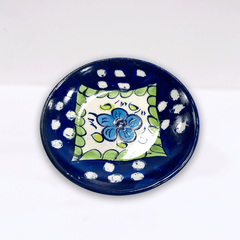 Blue Coaster - Multani Pottery