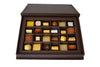 Assorted Chocolates in Brown Leather box by Lals