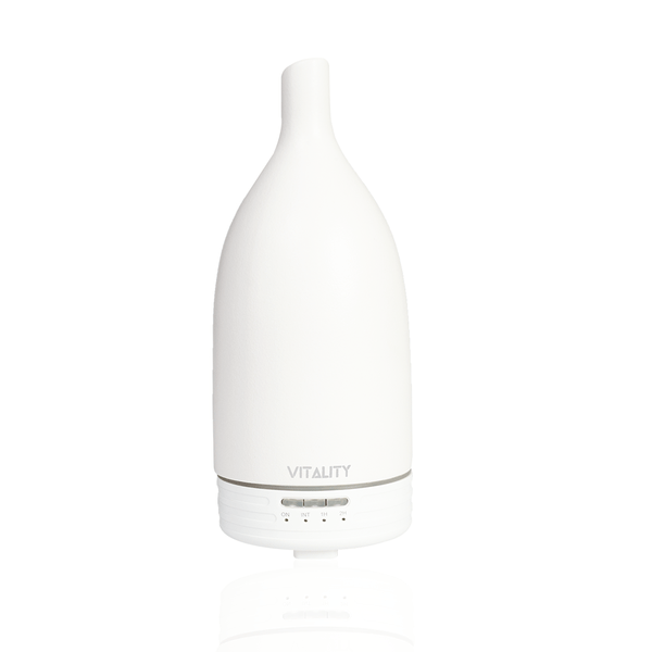Aromatherapy Oil Diffuser by Vitality - White