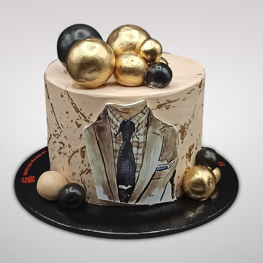 Elegant Father's Day Cake