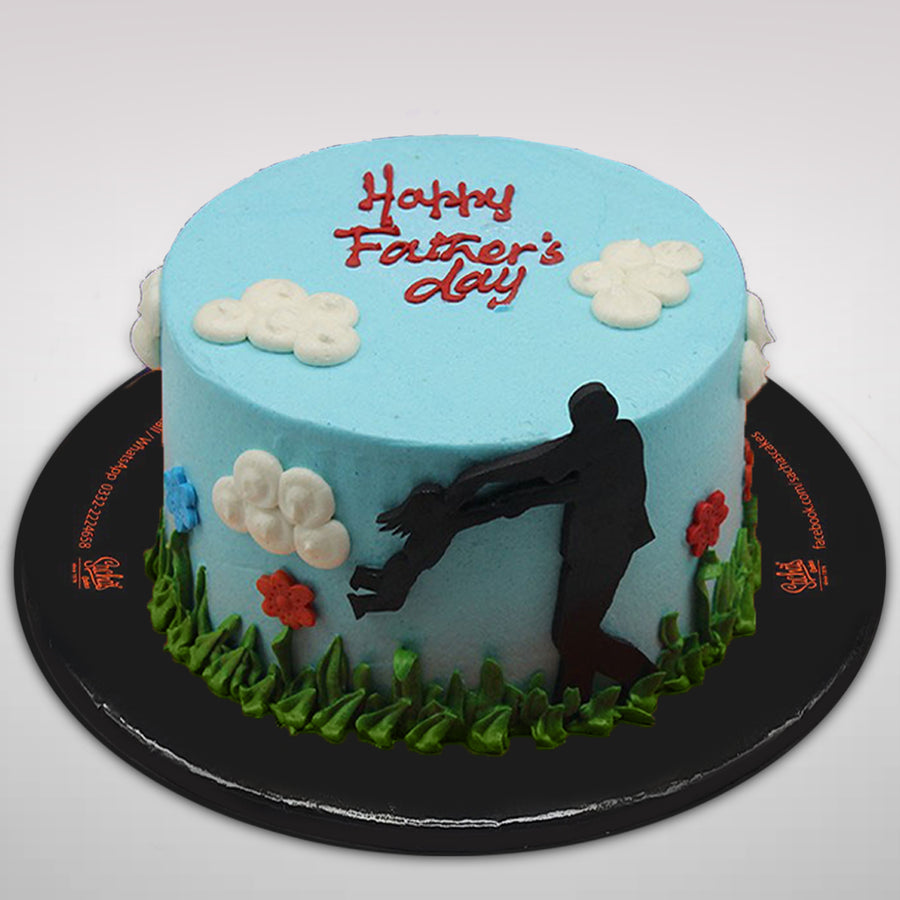 Playing With Kid - Father's Day Cake by Sacha's Bakery