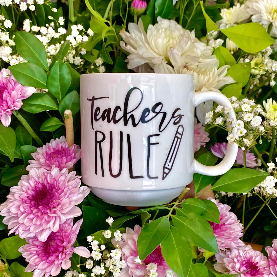 Teacher Rules Mug
