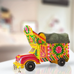 Handmade Truck - Yellow by Urban Truck Art