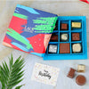Assorted Classic Chocolates or Chocolate Bon bons in Brush Strokes box by Lals
