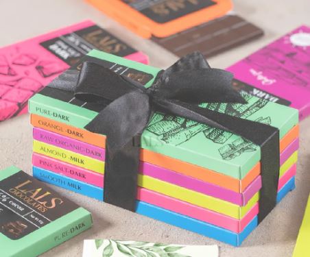 Dark Chocolate Bar Library by Lals