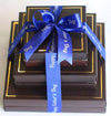 Assorted Chocolates in Classic Brown Box Tower by Lals