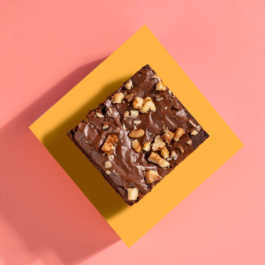 Walnut Fudge Brownie - Pack of 6 by Meemu's Kitchen